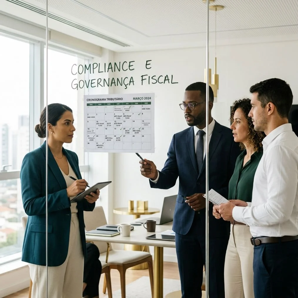 Compliance tributário e preparação para fiscalizações.