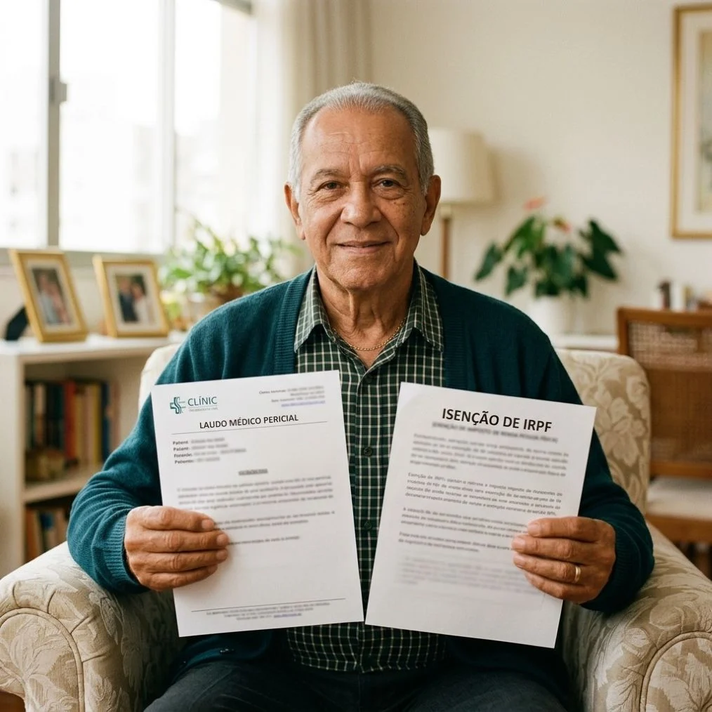 Isenção de IR por moléstia grave para aposentados e pensionistas.