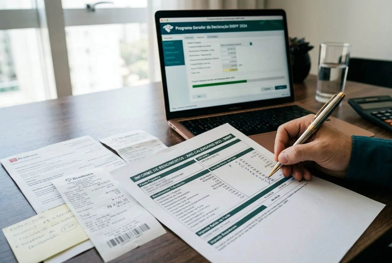 Revisão da declaração de Imposto de Renda