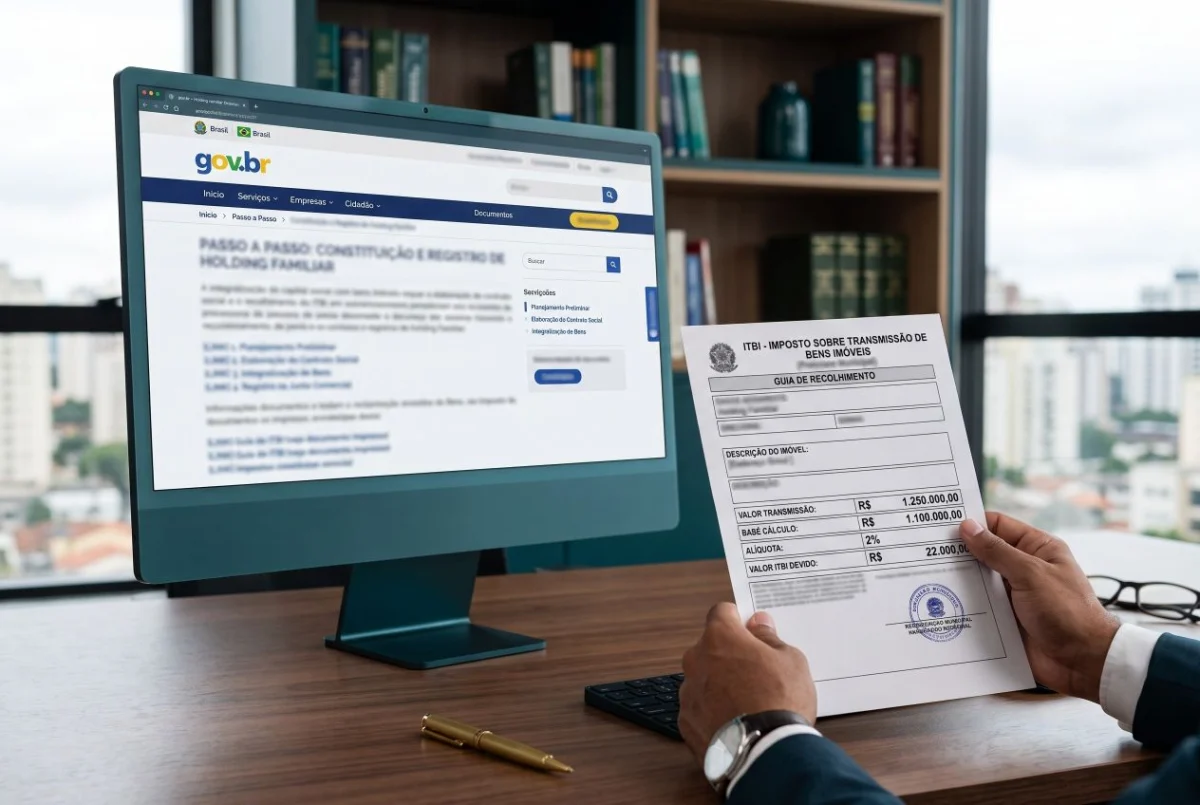 Integralização de imóveis e ITBI